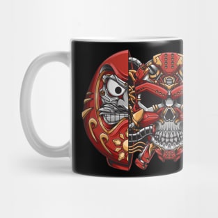 Daruma Skull Mug